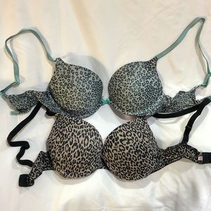 Victoria’s Secret bra 2 bundle 
Everywhere push up